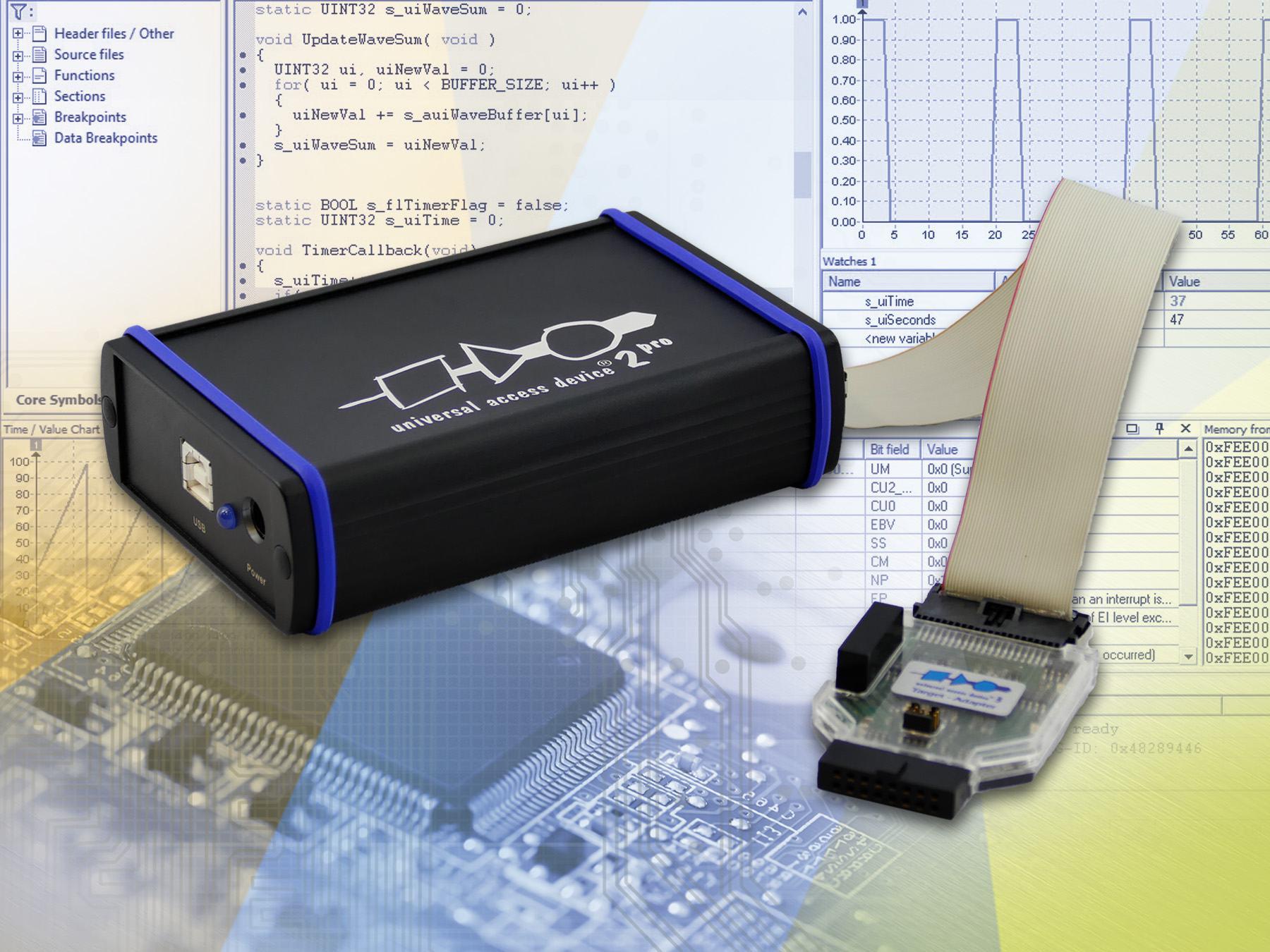 UDE Microcontroller Debugger for AURIX, TriCore, Power Architecture ...